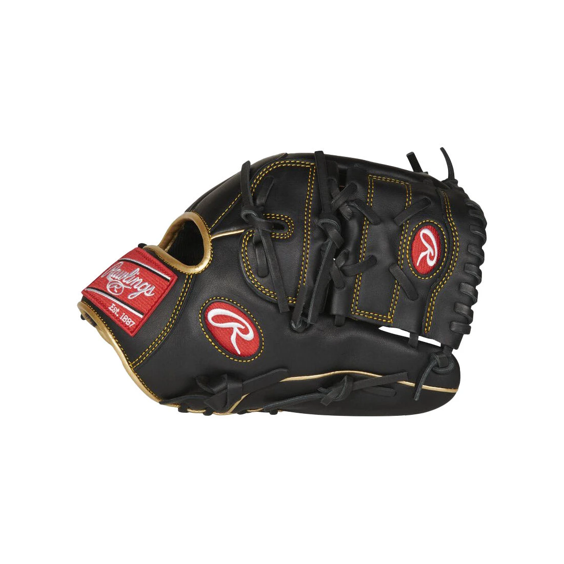 R9 2-PIECE SOLID WEB - Gants De Baseball Pour Adultes - Rawlings 3 R9 2-PIECE SOLID WEB - Gants De Baseball Pour Adultes - Rawlings