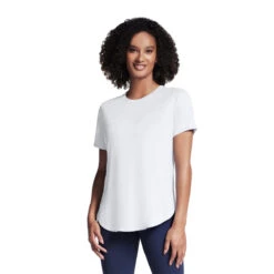 T-shirt Long Pour Femmes Skechers - GODRI SWIFT TUNIC -Go Sport Boutique skechers godri swift tunic blanc 892129 618 aba6d2e0 17a9 4ffd b3df 92bfdfc8fc8b