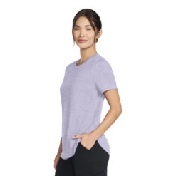 T-shirt Long Pour Femmes Skechers - GODRI SWIFT TUNIC -Go Sport Boutique skechers godri swift tunic lilas 892129 659 01