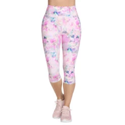 Legging 3/4 Pour Femmes Skechers - GOWALK SEASCAPE CAPRI