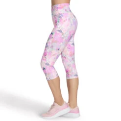 Legging 3/4 Pour Femmes Skechers - GOWALK SEASCAPE CAPRI -Go Sport Boutique skechers gowalk seascape capri multi 899125 675 02