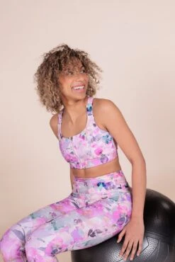 Legging 3/4 Pour Femmes Skechers - GOWALK SEASCAPE CAPRI -Go Sport Boutique skechers gowalk seascape capri multi 899125 675 05