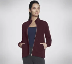 GOWALK SHINE JACKET - Vestes Classiques Pour Femmes - Skechers 23 GOWALK SHINE JACKET - Vestes Classiques Pour Femmes - Skechers -Go Sport Boutique skechers gowalk shine jacket bordeaux 892127 623 03 90f19c98 ecc7 45f1 9d0a f4d7f45da755