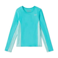 PRINTED SPLICE RASGU - Chandail Manche Longue De Natation Pour Filles (Junior) - Speedo