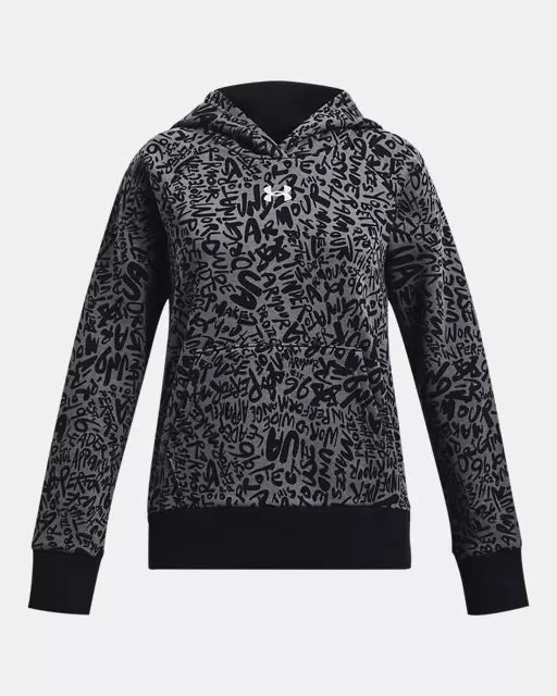 CHAND RIVAL PRINT - Chandail à Capuchon Pour Filles - Under Armour 3 CHAND RIVAL PRINT - Chandail à Capuchon Pour Filles - Under Armour