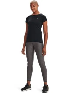 HG ARMOUR SS - T-shirts à Manches Courtes Pour Femmes - Under Armour -Go Sport Boutique under armour canada hg armour ss noir 964132 612 03