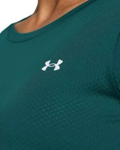 HG ARMOUR SS - T-shirts à Manches Courtes Pour Femmes - Under Armour -Go Sport Boutique under armour canada hg armour ss turquoise 964132 670 02 1deacd9a f871 4b07 889f a71a29b56f02