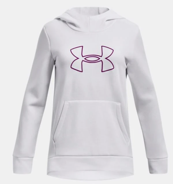JR ARMOUR FLEECE BL HOODIE - Chandail à Capuchon Pour Filles - Under Armour – Image 10