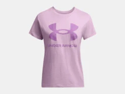 T-shirt Pour Femmes Under Armour - LIVE GRAPHIC SSC -Go Sport Boutique under armour canada live graphic ssc lilas 740291 659 02