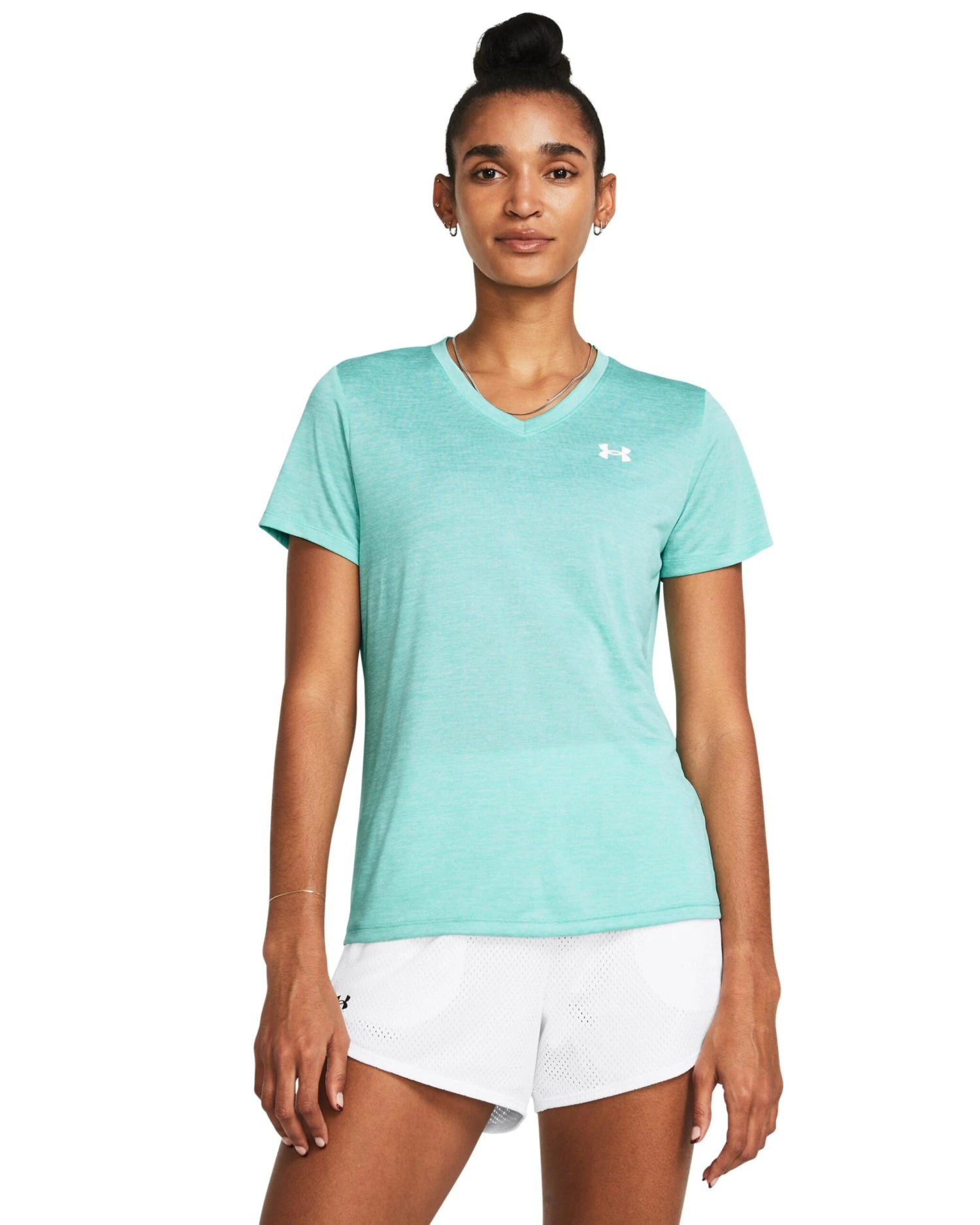 T-shirt Under Armour Pour Femmes - V-UA TECH TWIST™ 4 T-shirt Under Armour Pour Femmes - V-UA TECH TWIST™ – Image 2