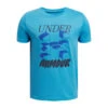 T-shirt Pour Garçons (Junior) Under Armour - UA B SPLIT BIG LOGO SS -Go Sport Boutique under armour canada ua b split big logo ss bleu pale 139003 227