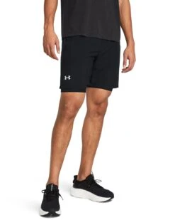 Short De Sport Pour Hommes Under Armour - UA LAUNCH 7'' -Go Sport Boutique under armour canada ua launch 7 2 in 1 shorts noir 138269 112 02 830c2f1a 4053 481c 9972 b30d14ac8316