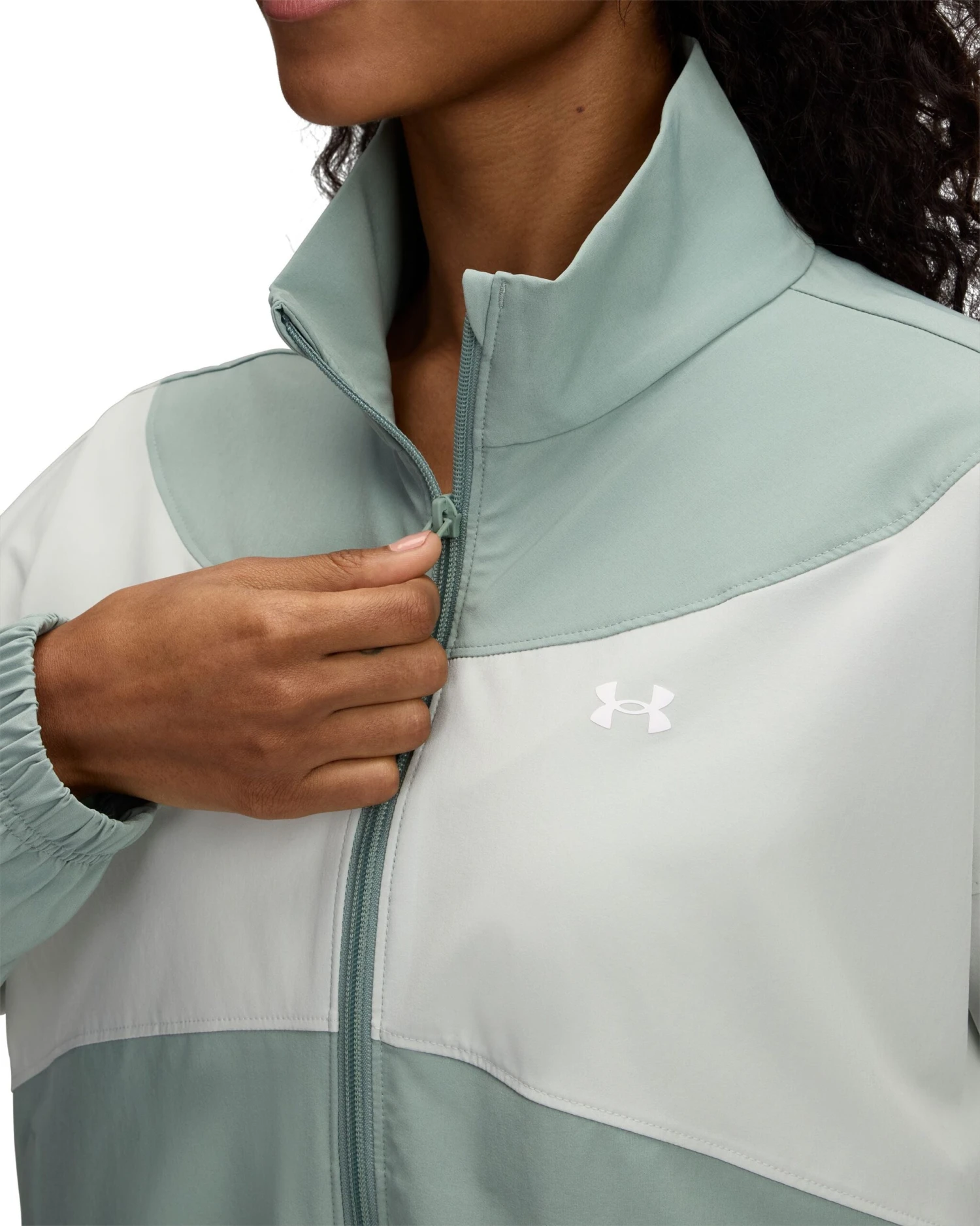 Veste Pour Femmes Under Armour - UA RIVAL WOVEN JACKET 5 Veste Pour Femmes Under Armour - UA RIVAL WOVEN JACKET – Image 3