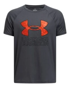 T-shirt Pour Garçons (Junior) Under Armour - UA TECH HYBRID PRINT 8 T-shirt Pour Garçons (Junior) Under Armour - UA TECH HYBRID PRINT -Go Sport Boutique under armour canada ua tech hybrid print gris 387036 210