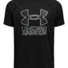 T-shirt Pour Garçons (Junior) Under Armour - UA TECH HYBRID PRINT -Go Sport Boutique under armour canada ua tech hybrid print noir 387036 212