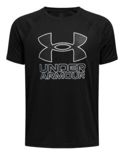 T-shirt Pour Garçons (Junior) Under Armour - UA TECH HYBRID PRINT
